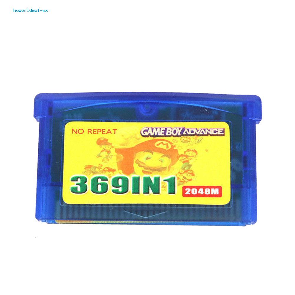 369 Em 1 Cartão De Jogo De Cartucho Versão Dos Eua Para GameBoy Advance