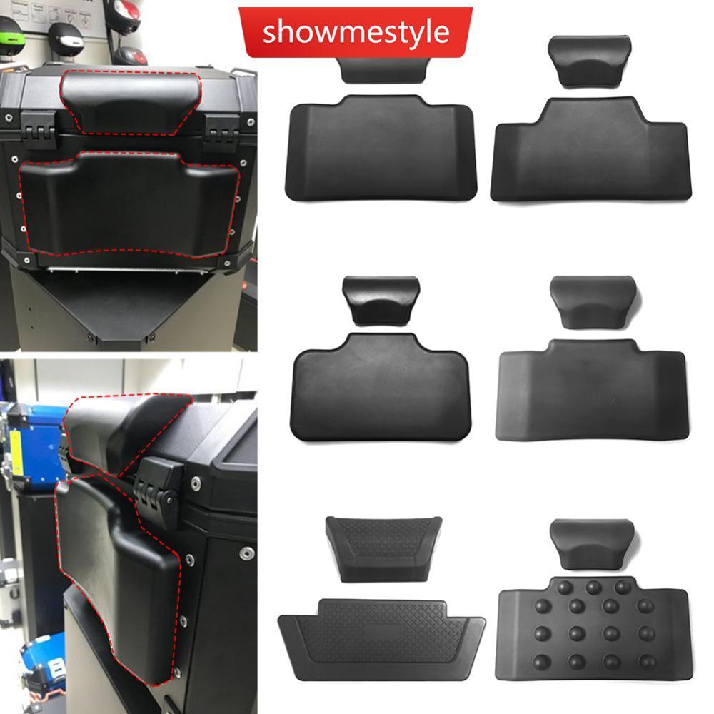 SMS Universal Auto-Adesivo Encosto Do Passageiro Da Motocicleta Almofada Traseira À Prova De Choque Moto Caso Superior T