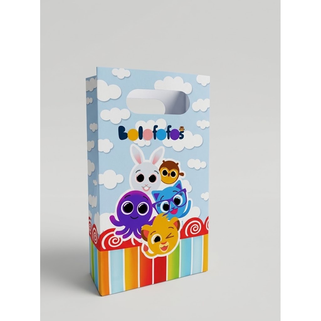 Lembrancinha sacolinha personalizada  bolofofo