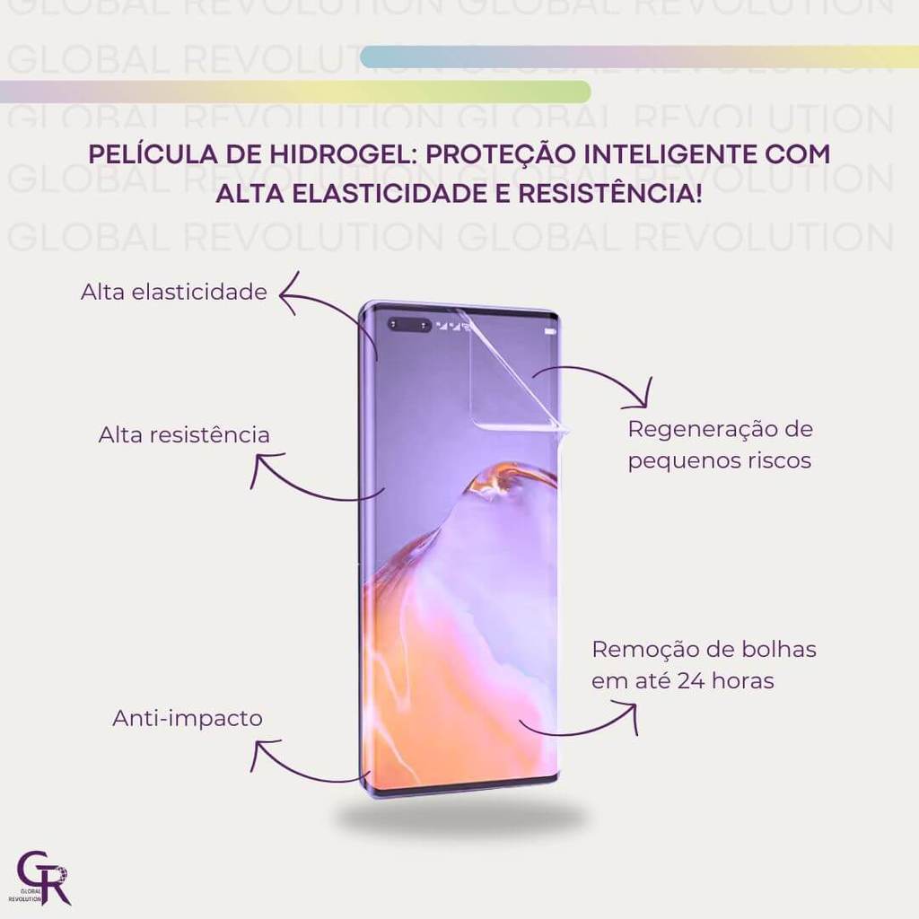 Película Hidrogel HD Frontal Para Samsung Galaxy A57 5G — imagem 2 de 2