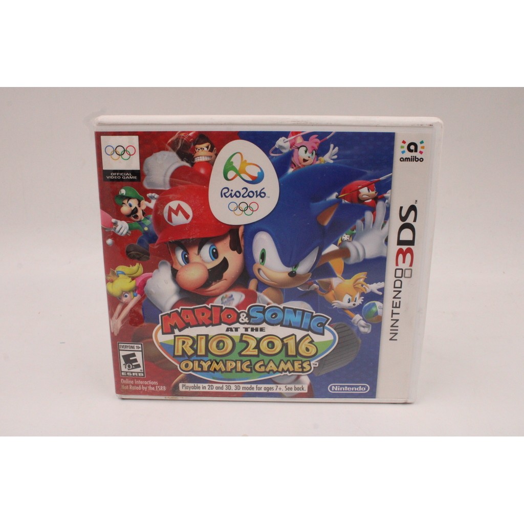 JOGO 3DS - MARIO & SONIC AT THE RIO 2016 OLYMPIC GAMES (2)