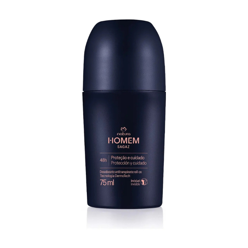 Desodorante Rollon Homem Sagaz 75ml Natura