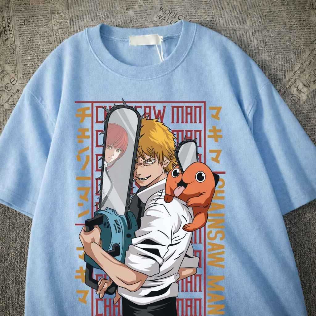 Camiseta Basica Nerd 100% Algodão Com Estampa De Anime Com Diversas Cores De Camisetas