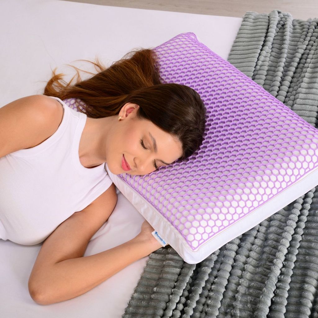 Travesseiro Gel Toque Frio Ice Antialérgico Ortopédico Macio SkinIce Fronha Removível Zip Espuma Hipersoft 50x70cm