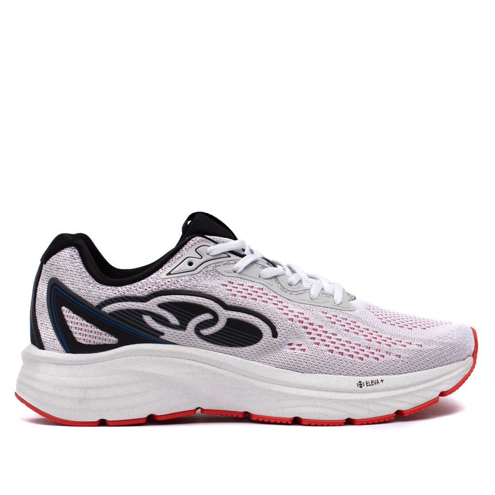 Tênis Masculino Olympikus Challenger 5 Branco/vermelho