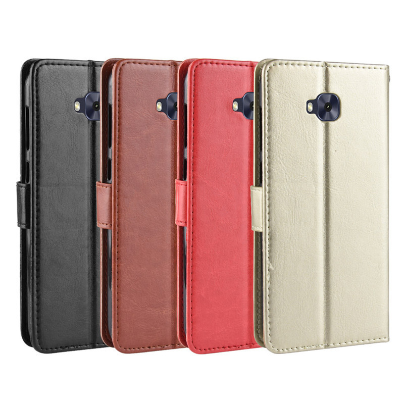 Adequado para asus Zenfone 4 Selfie ZD553KL capa de telefone Flip capa de couro capa protetora cartão