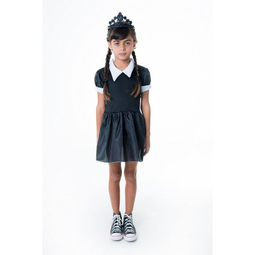 Kit Infantil Fantasia Princesa Bruxinha - P - Novo Modelo