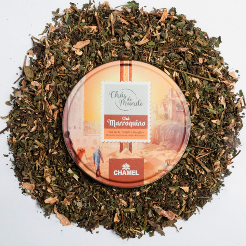 Chas do Mundo Pouch - Marroquino 50g - CHAMEL