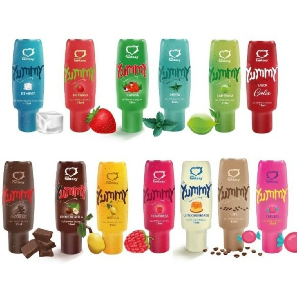 Gel Termico Comestivel Yummy 15ml Sexy Fantasy