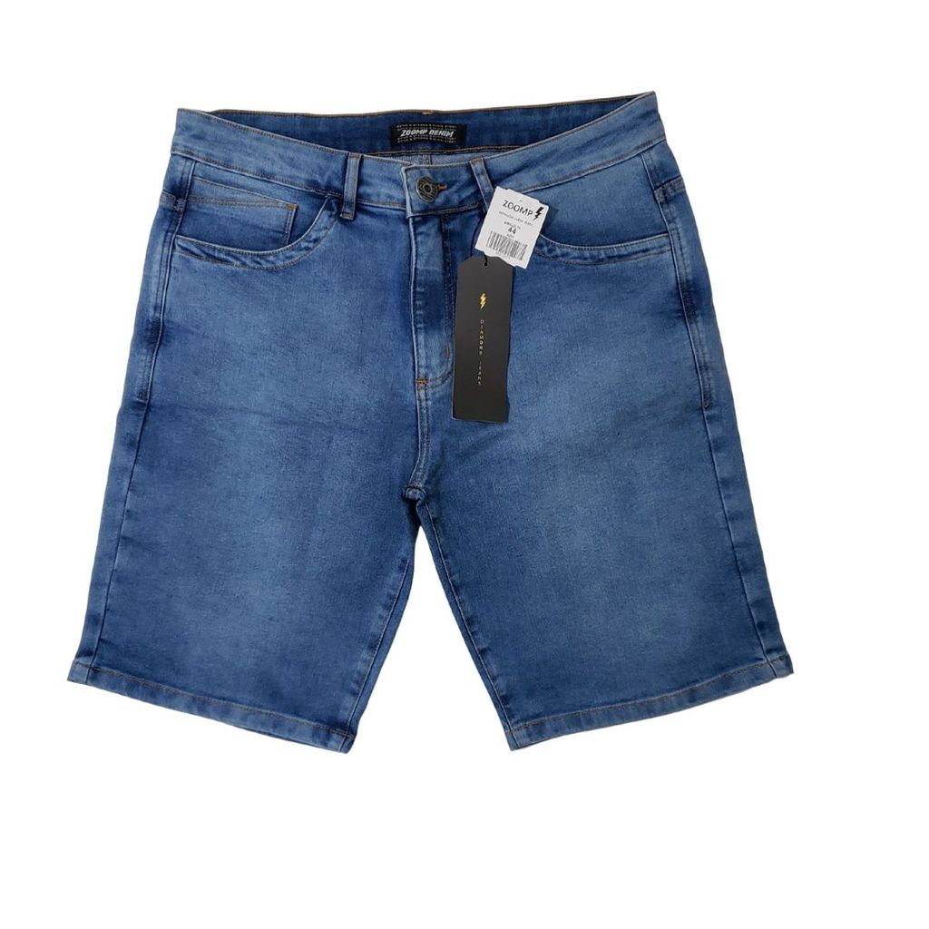 Bermuda Jeans Zoomp Masculina Elastano Tradicional