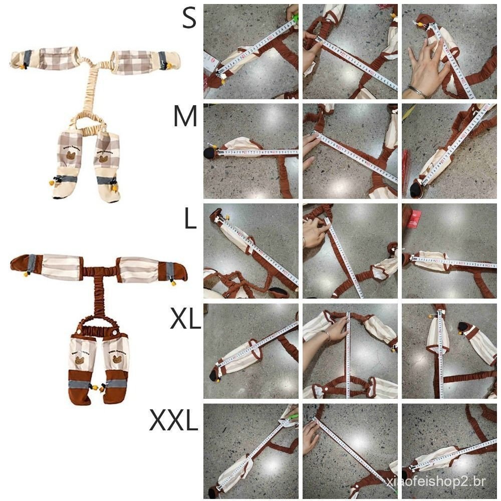 Detalhes do MYRON1 Calças Para Passear Com Animais De Estimação , Ajustáveis De Quatro Patas Cães À Prova De Poeira , Leggings Antid