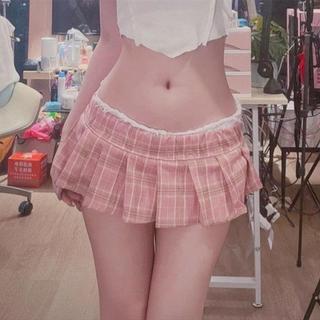 18CM bonito minissaia saia sem forro JK xadrez macio menina saia plissada Mini saia curta plissada estilo japonês saia i