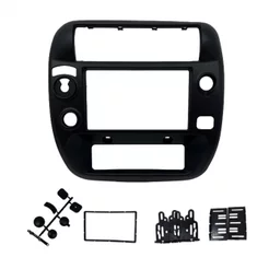 Moldura 2 Din Ford Ranger G3 2001/12 4x4 - Preta
