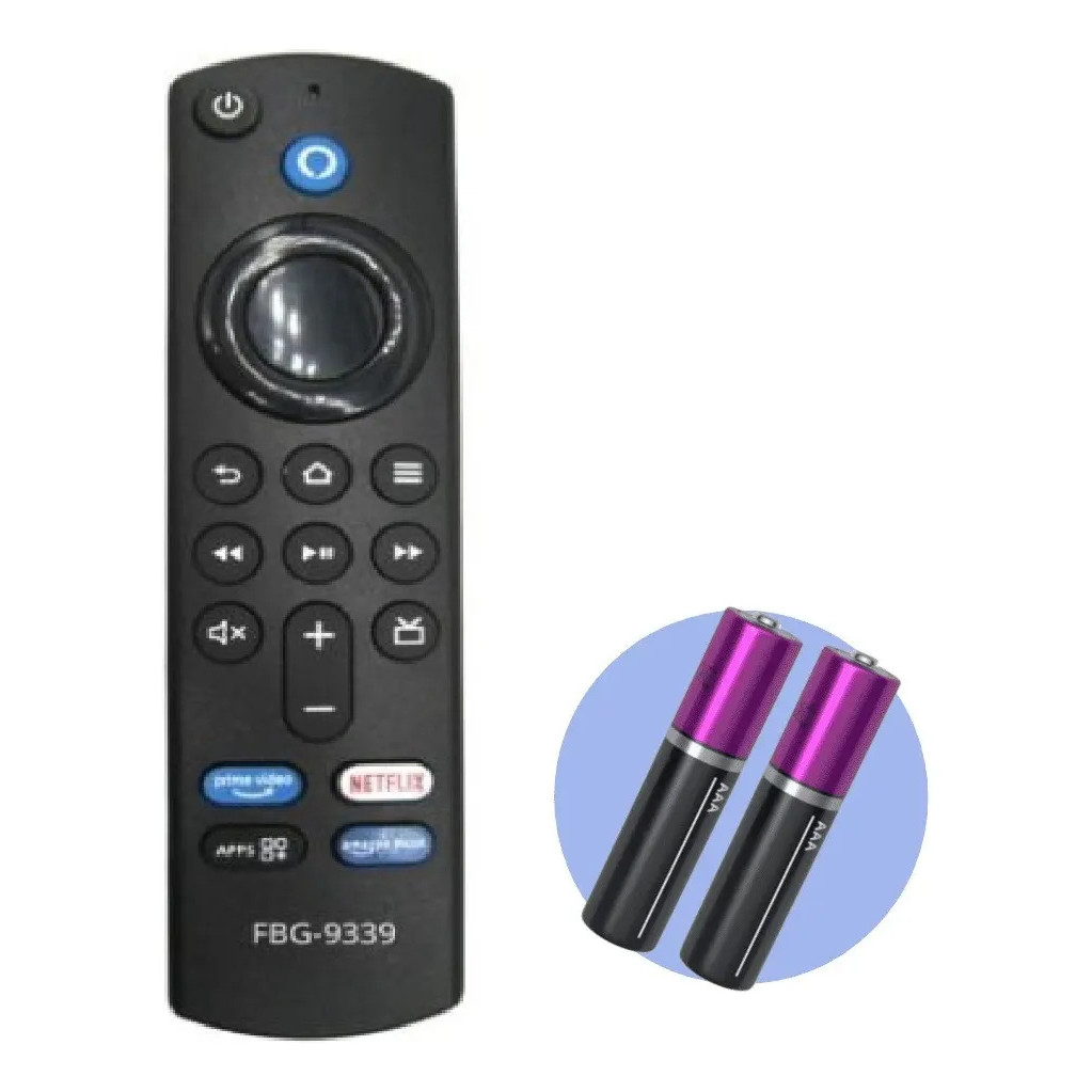 Controle Remoto Smart Compatível  Com Fire Stick Fbg- 9339