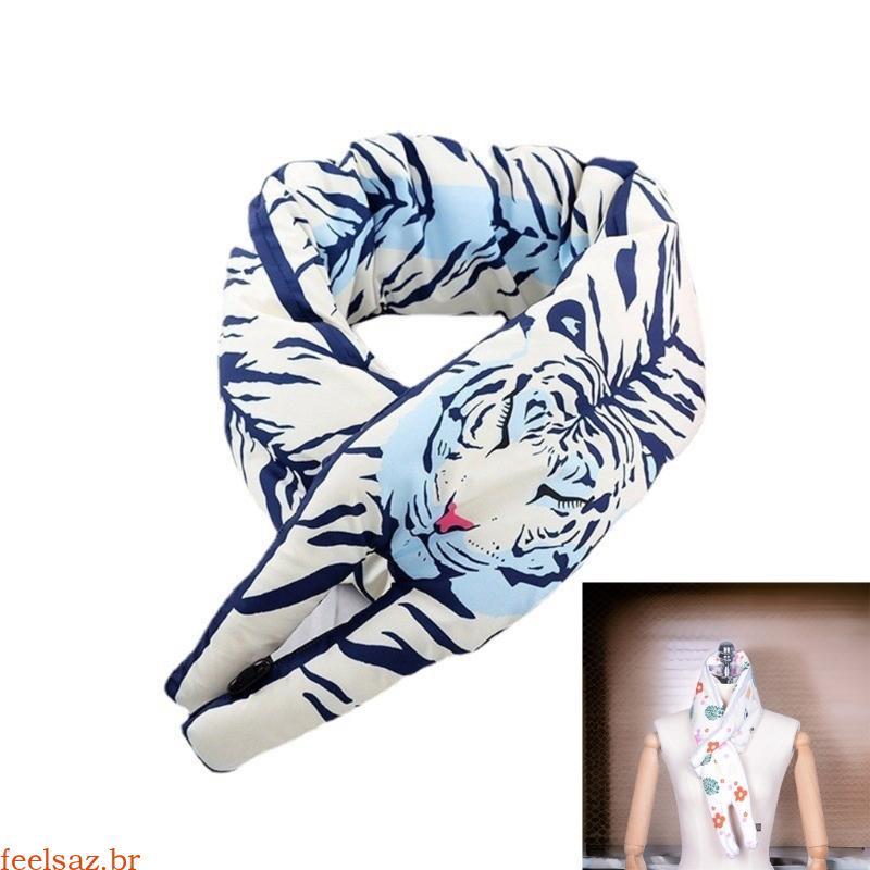 feelsaz Lenço Xale Para Baixo Quente Polaina Inverno Exterior