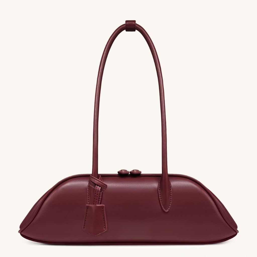 Bolsa Feminina Saco De Boliche Bau Retro Vintage Baguette Minimalista Ombro Trabalho Coreana 2026