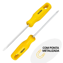 Kit Chaves e Fenda Phillips 1/8 X 3 Pol Vonder