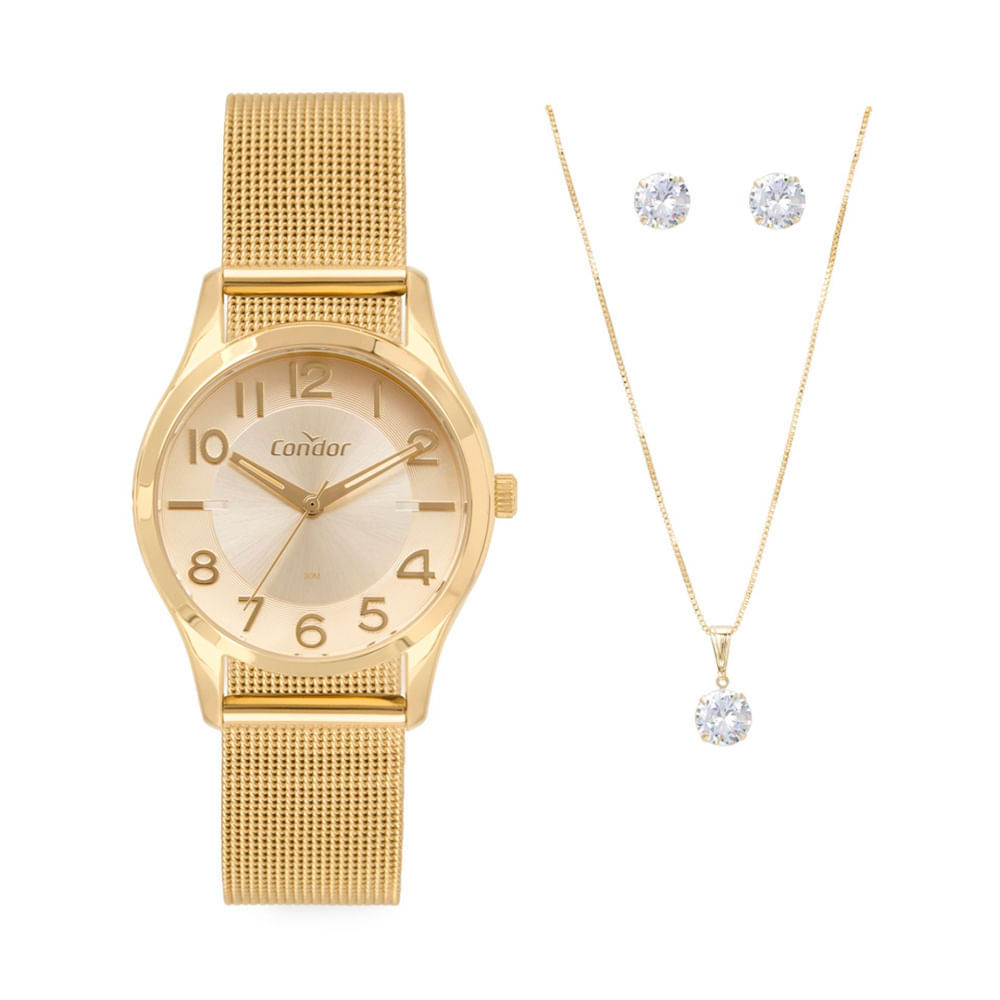 Relógio Feminino Condor Analógico CO2036MVL/K4D com Conjunto