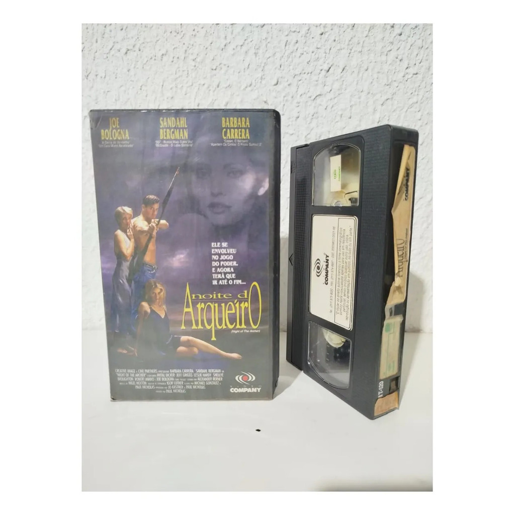 Vhs A Noite Do Arqueiro - Legendado - Company