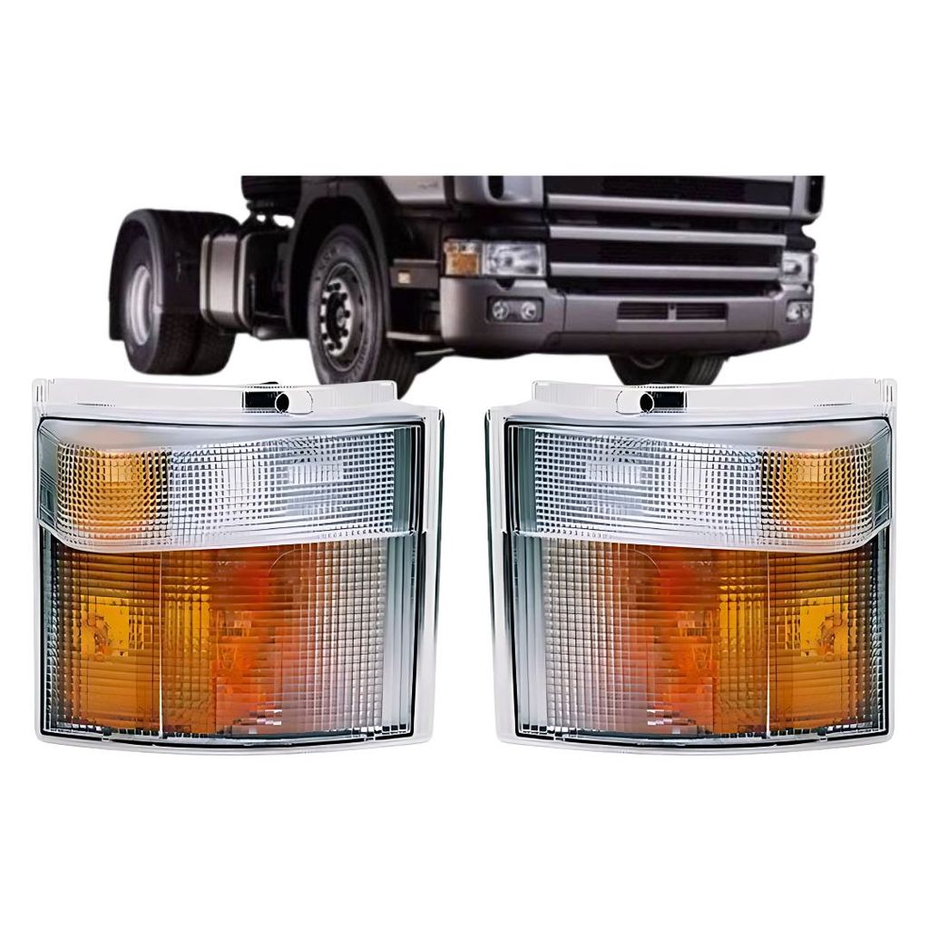 Par Lanterna Dianteira Pisca Seta Para Caminhão Scania Todos Série 4 S4 1520130 1520131 em Oferta na Shopee