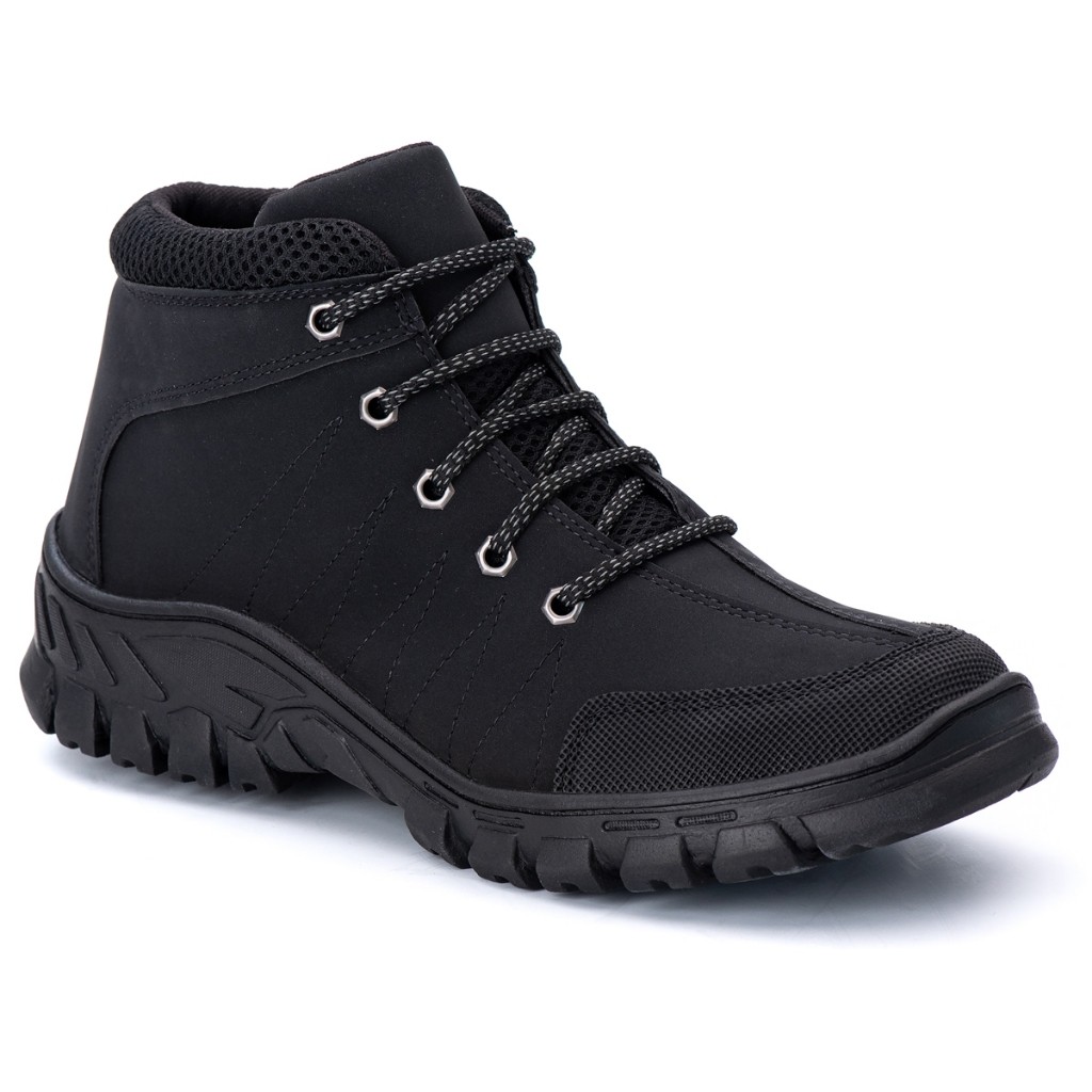 Bota Masculina Coturno trabalho Cater Adventure Solado Borracha