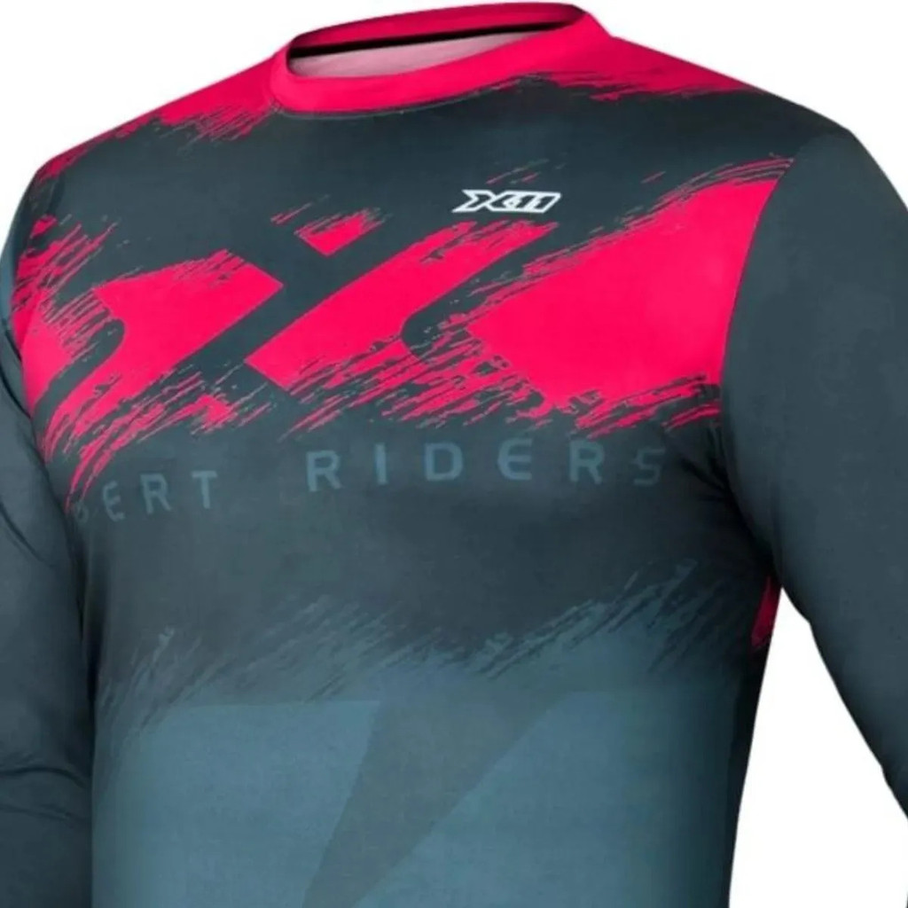 Blusa X11 Sunprotec Rise - Rosa M em Oferta na Shopee