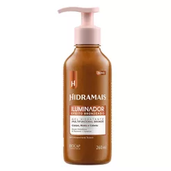 Iluminador Bronze Hidramais 260ml Efeito Glow 3 em 1