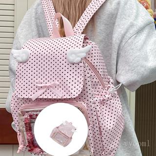 yyooml Itabag Mochilas Bolsa Ombro Transparente Pins Display Daypack Viagem Para Escola em Oferta na Shopee