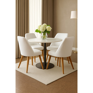 Kit 4 Capas Cadeira Concha Estofada Encosto Curvo Sala Jantar em Oferta na Shopee