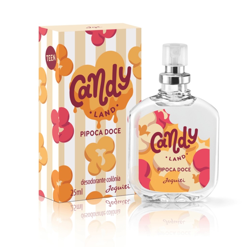 Candy Land Pipoca Doce Desodorante Colônia, 25 ml - Jequiti em Oferta na Shopee