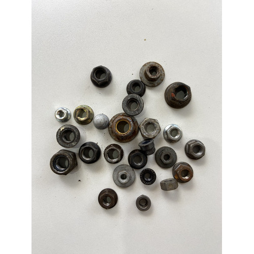 Kit 25 Porcas Sortidas Automotivo 220 Preto