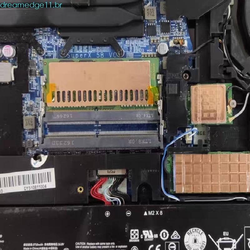 dreamedge11 Laptop Chip Memória Dissipador Calor Radiador Refrigerador Ultrafino 0 5mm-3mm