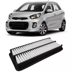 Filtro Ar Kia Picanto 1.0 2011 A 2017 Wega