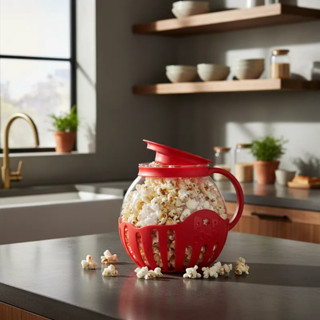 Pipoqueira Micro-ondas Vidro Fitness Óleo 2l Pipoca em Oferta na Shopee