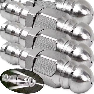 Ferramenta De Lavadora De Alta Pressão De Metal Com Bico De Esgoto De Conexão Rápida , Acessório De Limpeza De Drenagem 