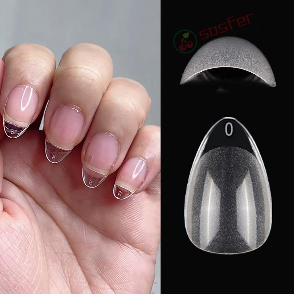 240 Pontas De Unhas Falsas , Gel XXS Pré-Formado , Prensa Extra Curta Em Vários Tamanhos 93LL