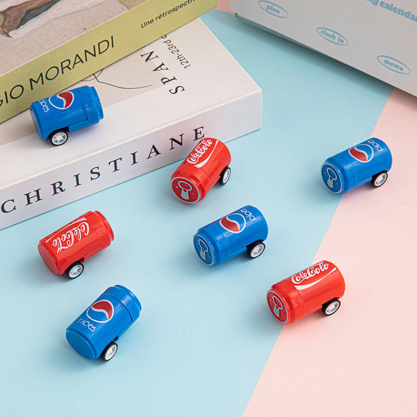 brinquedos de menino Brinquedos criativos Cross-Border Cola pode puxar para trás carro brinquedos crianças puxar para tr