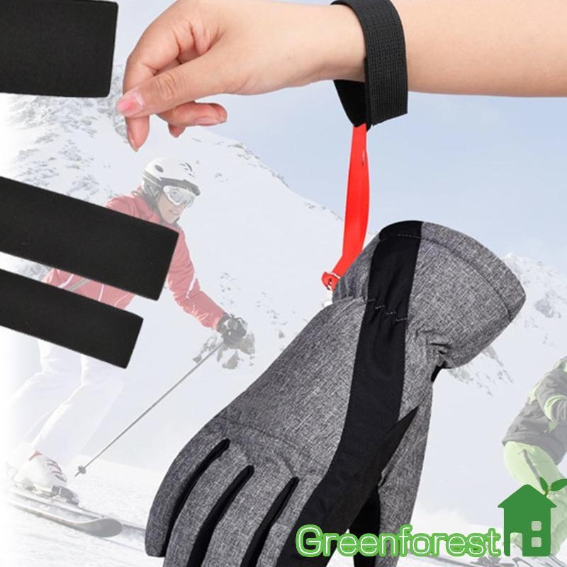 greenfor 2 Unidades 4 Conjunto Esqui Poliéster Acessório À Prova Perda Para Uso Longo