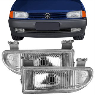 Par Farol Auxiliar Milha Gol  bolinha Parati Saveiro G2 95 Special 99 Vidro em Oferta na Shopee