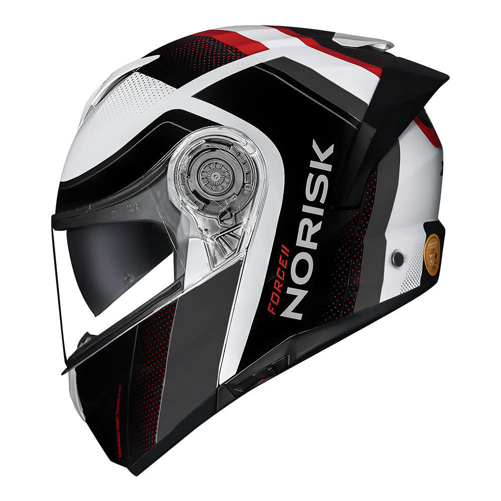 Capacete Norisk Force 2 Kore Escamoteável Com Óculos Interno Robocop Articulado Original Inmetro Sun Visor