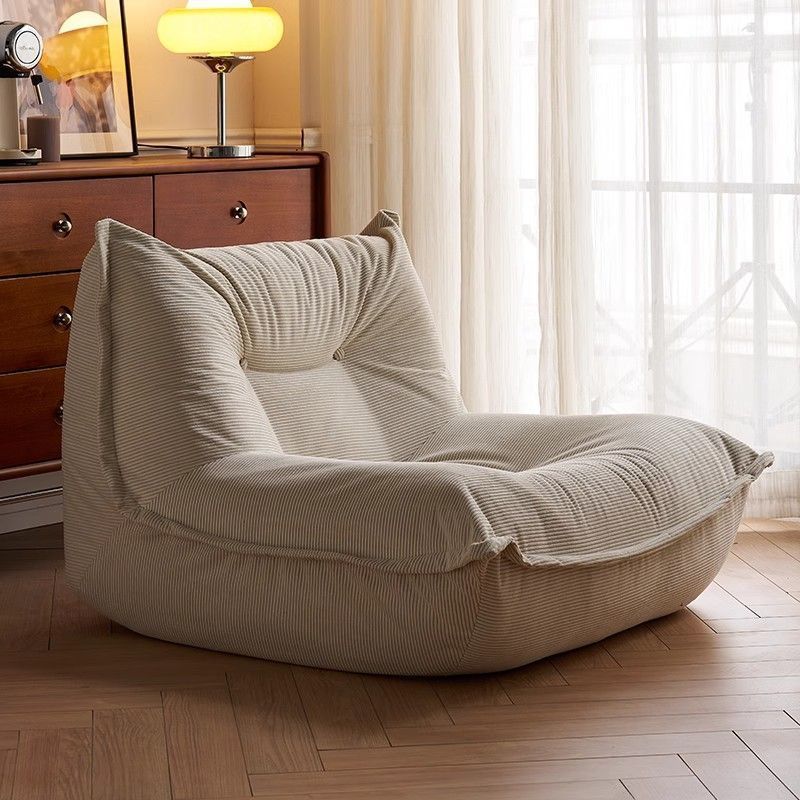 Sofá preguiçoso reclinável pode dormir Caterpillar canil humano quarto tecido único pequeno apartamento lazer sofá cadei