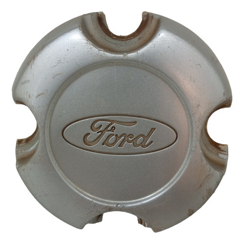 Calota Central Da Roda Ford Ecosport Fiesta 03 05 08 10 16 Prata