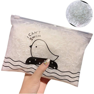 KIT COM 500 ELÁSTICOS DE SILICONE TRANSPARENTE PARA CABELO MINI LIGUINHAS PARA TRANÇAS PENTEADOS INFANTIL em Oferta na Shopee