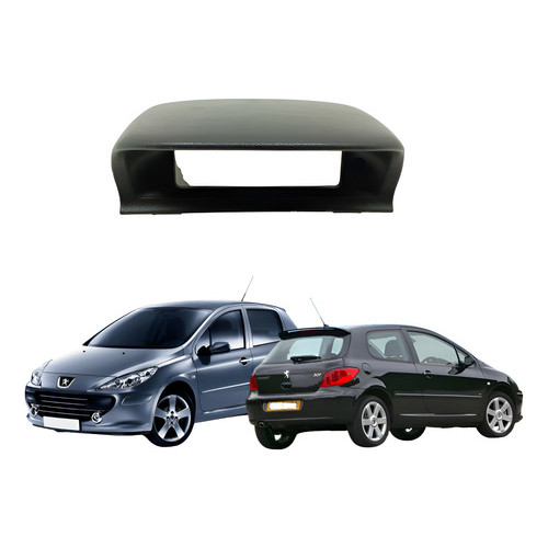 Moldura Computador De Bordo Peugeot 307 2007 A 2012 Preto Preto