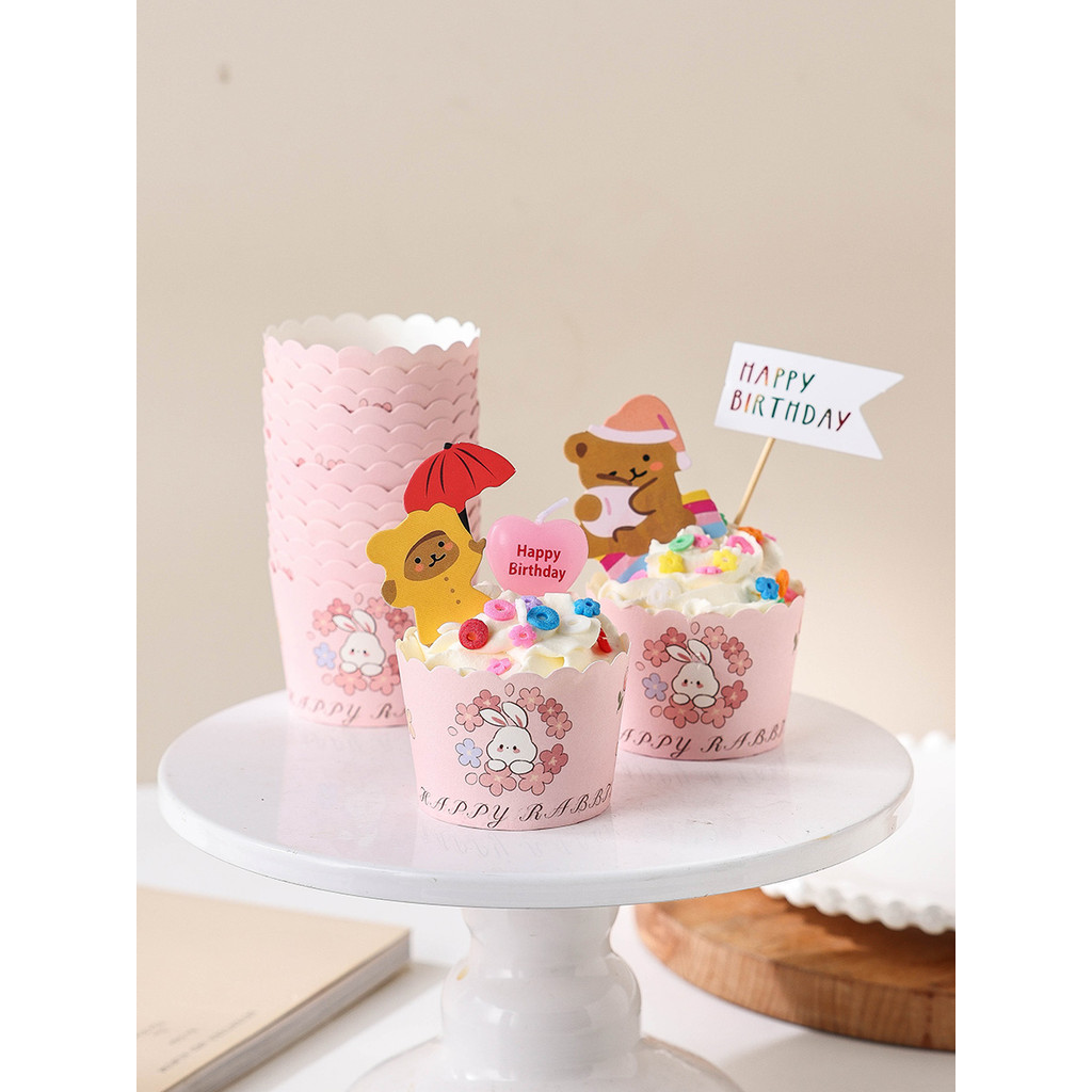 Papel Cupcake copo de papel suporte de papel pequeno copo forno de qualidade alimentar dedicado resistente a altas tempe