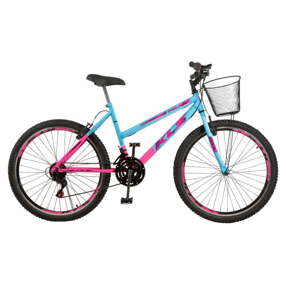 Bicicleta 26 Kls Aero V-Brake 21 Marchas Caixa Box Feminina