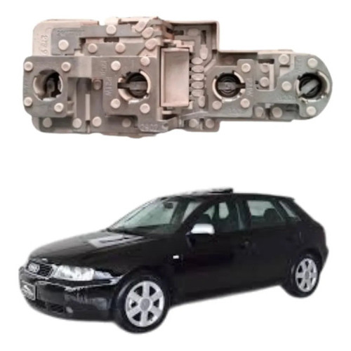 Circuito Soquete/placa Lanterna Audi A3 1.8 Turbo 1997-2005 Bege