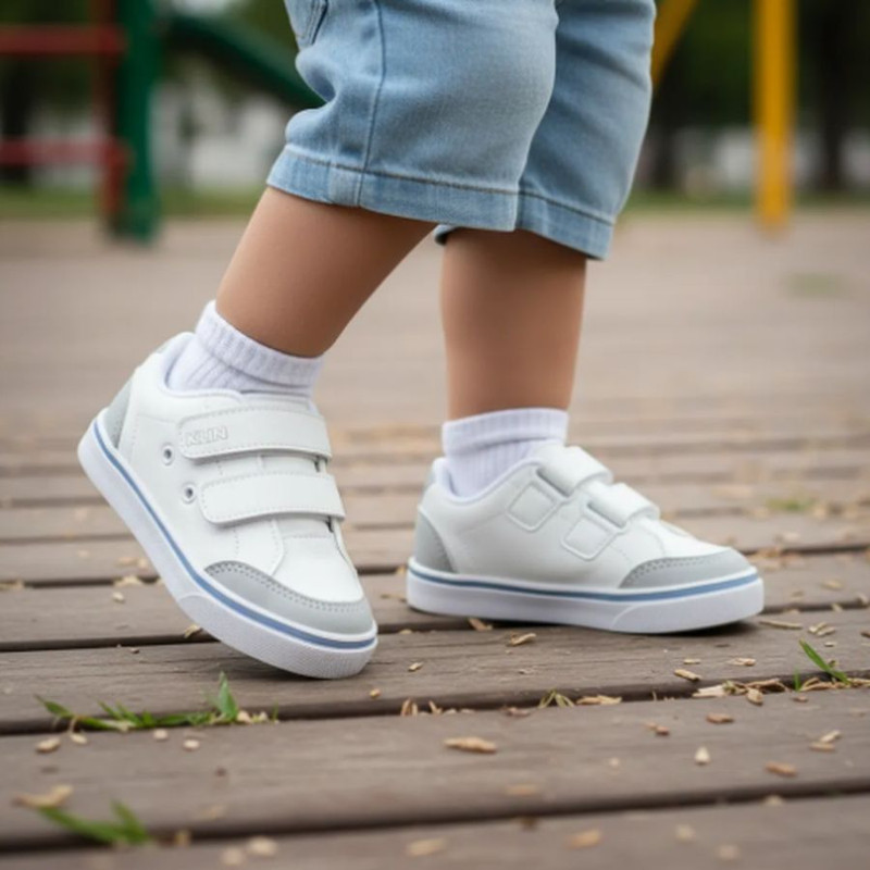 Tênis Infantil KLIN Freestyle Velcro Menino Anatômico