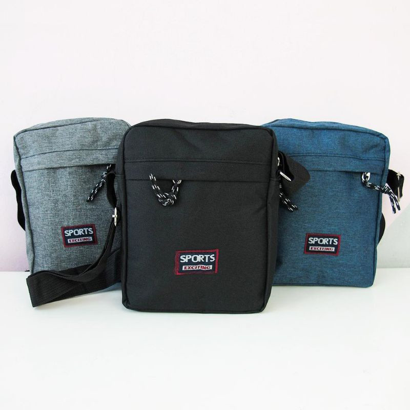 Bolsa Tiracolo Transversal Shoulder Bag Sport Unissex Tamanho pequeno Ref,1172