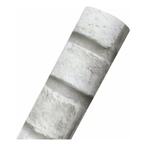 Adesivo Vinil Alltak Premium C/ 1,22m X 5m Decorativo Tijolo Branco